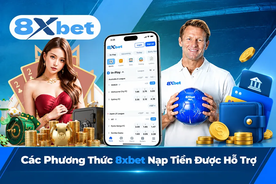 Các Phương Thức 8xbet Nạp Tiền Được Hỗ Trợ