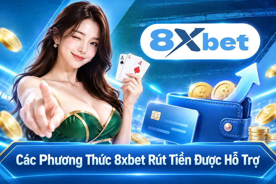 Các Phương Thức 8xbet Rút Tiền Được Hỗ Trợ