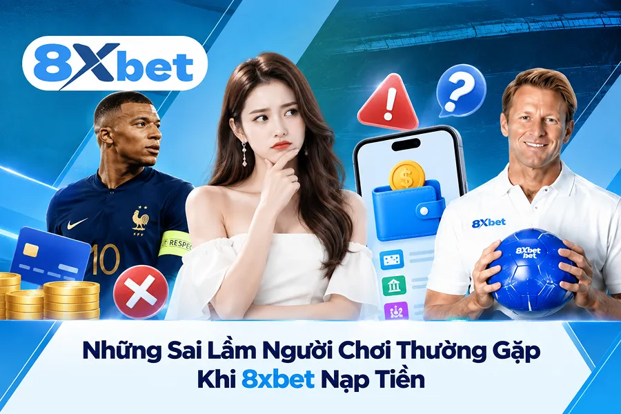Những Sai Lầm Người Chơi Thường Gặp Khi 8xbet Nạp Tiền