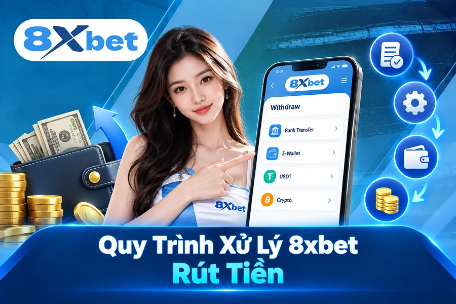 Quy Trình Xử Lý 8xbet Rút Tiền